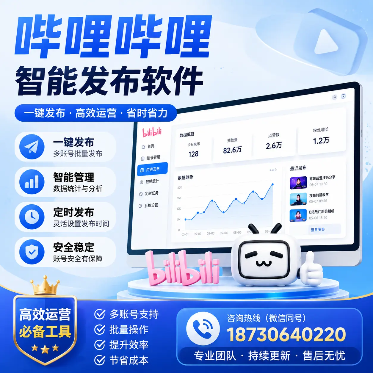 解密哔哩哔哩智能发布软件:功能与优势分析在 金华